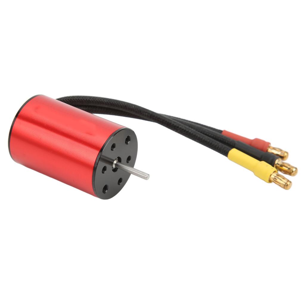 2435 Brushless Motor 4 Pole Torque Rotor Waterproof Dustproof 4500KV RC Brushless Motor for 1/16