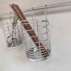 Space Saving Hanging Cutlery Holder Stainless Steel Chopstick Drying Rack Chopsticks Cage  Table