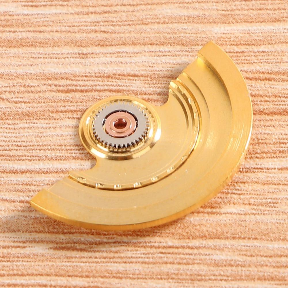 Gold Stainless Steel Oscillating Weight Automatic Hammer Mechanical Movement Watch Repair