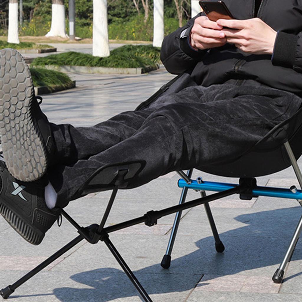 Портативная складная выдвижная подставка для ног Универсальная выдвижная подставка для ног из алюминиевого сплава для пляжа