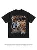 Allen Iverson Short Sleeve Allen Iverson American T-Shirt Summer Vintage Men's and Women's Short Sleeve Streetwear