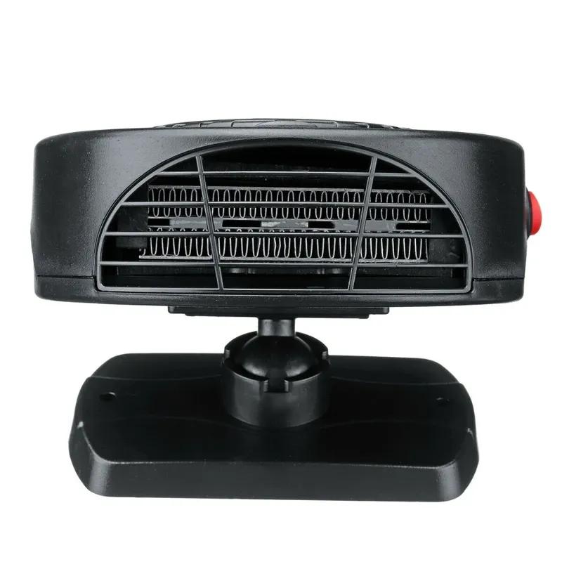 500W Car Heater 12V Winter Windshield Defroster Dashboard Install Heating & Cooling Fan 1.6m Cigarette Lighter Power Cord