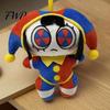Plush Accessory for Pencil Case Clown Keychain Backpack Cute Stuffed Animal Keyring Soft Skin-friendly Mini Pendant Purse Charm Funny Gift Kids Women