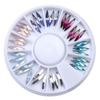 3D Nail Decoration KIt Nail Rhinestone Colorful Marquise Flat Bottom Nail Rhinestone Stud Nail Art