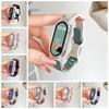 Soft Watch Case Button Style Wristband New Strap Accessories for Xiaomi Mi Band 8 Summer