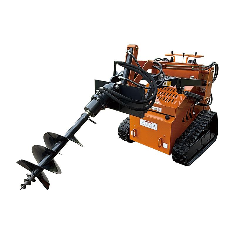 LANDHONOR Hydraulic Mini Auger Drive Bit Post Hole Digger Mini Skid Steer Attachment Gearbox Core Motor