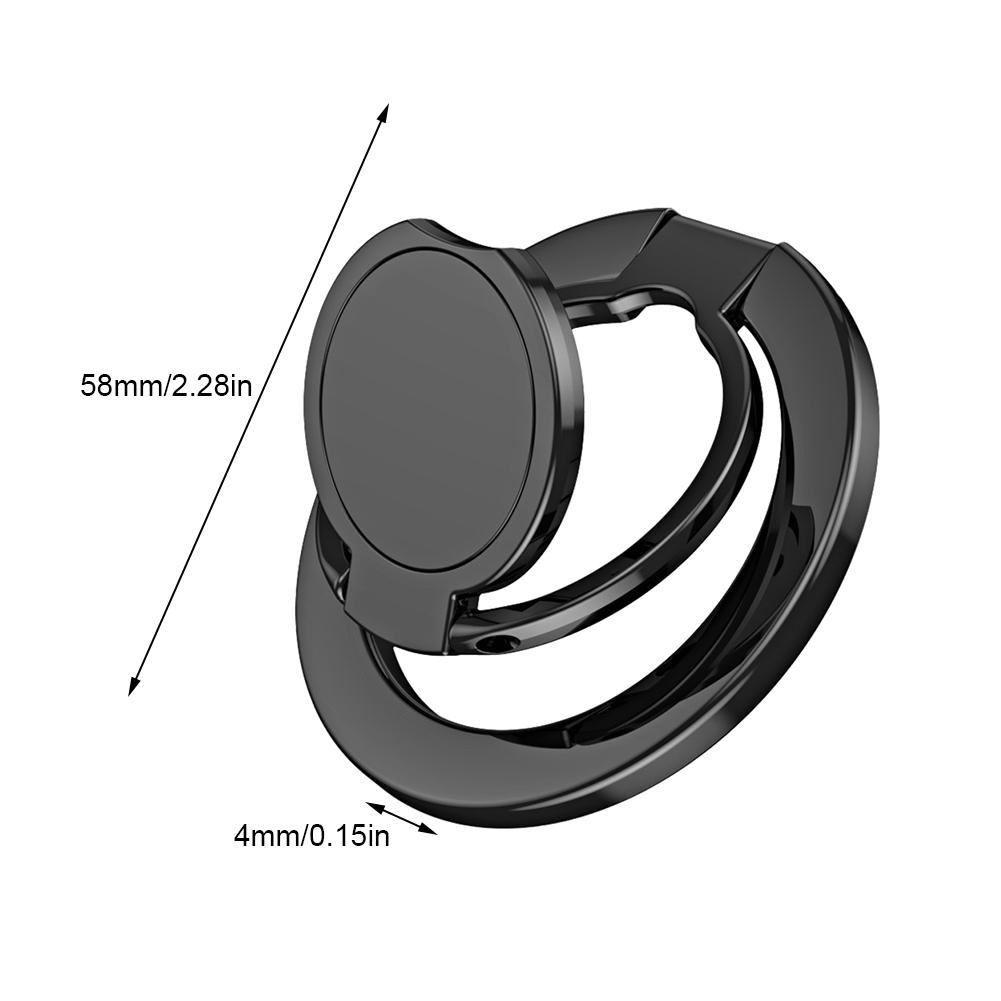 Strong Magnetic Mobile Phone Finger Holder For MagSafe Accessories Magnet Foldable Cellphone Stand Support For IPhone 14 15