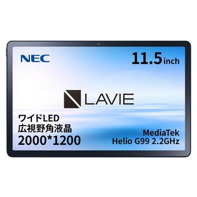 Nec Планшет LAVIE Tab T11 MediaTek Helio 6 ГБ, широкоформатный светодиодный дисплей с широким углом обзора, цвет Storm Gray, 11,5 дюйма, G99, Android™ 12, ОЗУ, 11,5-дюймовый угол,