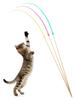 [Super Exciting Super Hooked] UYK Cat Toys, Cat Teasers, Mouse Tail, Ultra-Lightweight Silicone, Set of 3, 3 Colors, Durable, Great for Exercise and