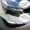 For Mazda CX5 CX-5 KF 2017 2018    ABS Front Headlight Lamp Eyelid Cover Strips Rear Light Eyebrow Trims Car Sticker