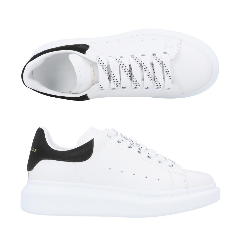 Alexander Mcqueen Низкие кроссовки с черной вставкой на стельке 553770 Wiaih 9061