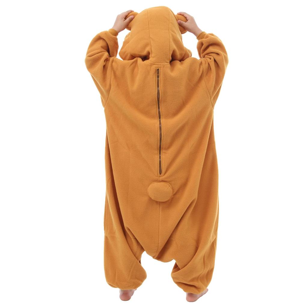 SAZAC Rilakkuma Fleece Kigurumi for Children, Size 110 (RAX004F)