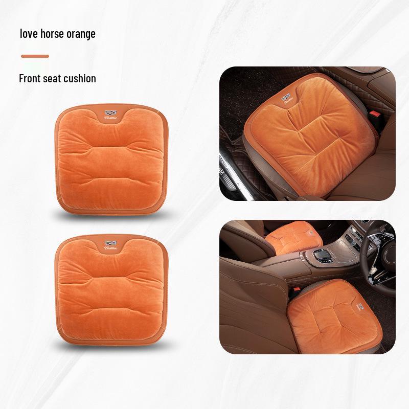 Plush Winter Seat Cushions for Cadillac Models: XT5, XT4, XT6, CT6, XTS, CT5, CT4
