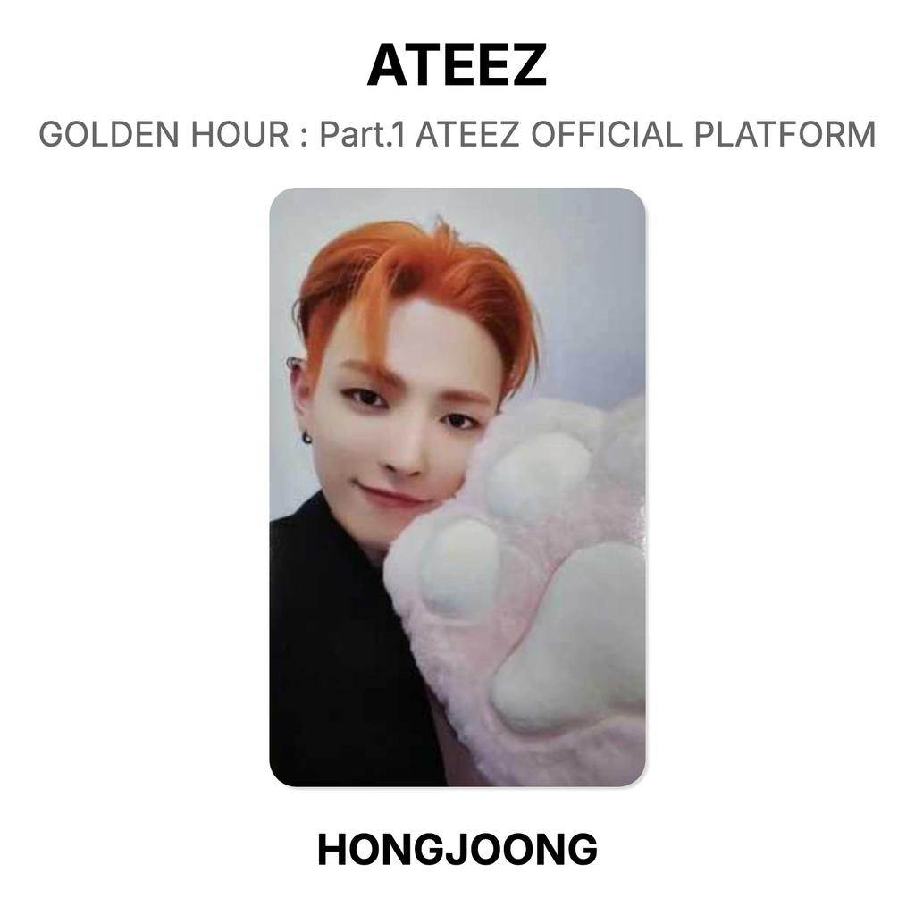 ATEEZ ЗОЛОТОЙ ЧАС : Часть 1 ATEEZ ОФИЦИАЛЬНАЯ ПЛАТФОРМА Официальная фотокарточка