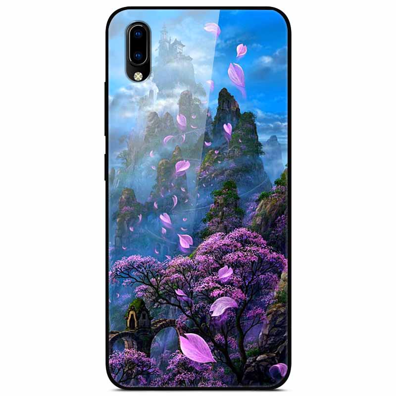 Для vivo V17 Чехлы V17 Pro Закаленное Стекло Жесткая Задняя Крышка Для Vivo V15 Pro Чехол Для Телефона Coque Для Vivo X50 Pro Lite Чехол X 50Lite