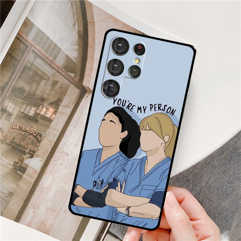 Чехол Greys Anatomy для Samsung Galaxy S23 S21 S22 Ultra Note 20 S8 S9 S10 Note 10 Plus S20 FE Чехол для телефона