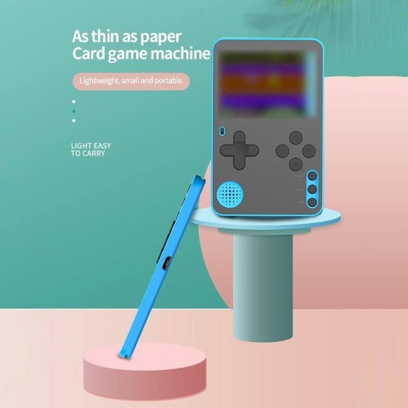 Ультратонкая портативная игровая консоль Портативный игровой плеер Встроенный 500 игр Ретро игровая консоль