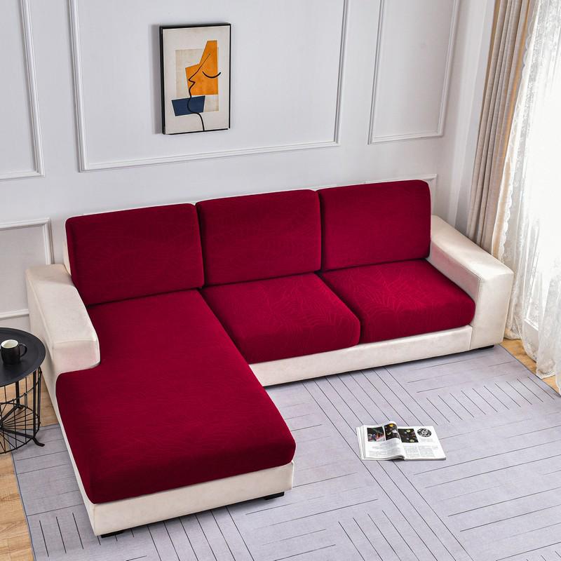 Водонепроницаемый эластичный чехол для дивана: Пылезащитный жаккардовый чехол для подушки на все времена года