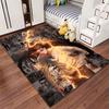 Anime Character with Lightning suitable as a non-slip mat for the living room or bedroom sofa