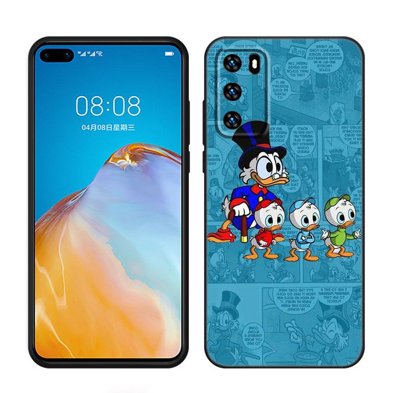 Чехол для телефона D-donald Duck для Huawei Pura 70 Ultra P20 P30 P40 Lite P60 Art P50 Pro P50E P Smart 2018 2019 2020 2021