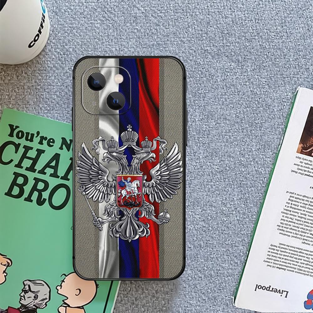 Чехол для телефона с российским флагом для iPhone Xiaomi Mi Samsung Galaxy Redmi Note AS 11 12 13 14 15 22 23 24 5G Pro Plus Max Fe Ultra