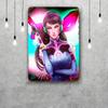 dva overwatch Funny Bar Metal Sign Retro Plaque Vintage Sign Alcohol Drinker Pub Club Man Cave Kitchen Wall Decoration