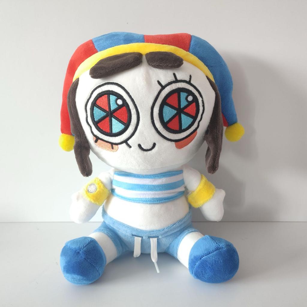 The Amazing Digital Circus Anime Surrounding Plush Toys Pomni Jax Gangle Kinger PP Cotton Desktop Decoration Best Birthday Gifts