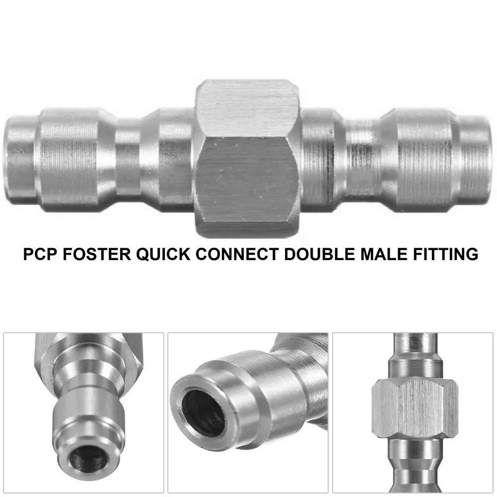8 мм двойной штекер быстроразъемный PCP адаптер Foster Fitting