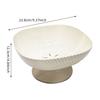 Fruit Basket Drainage Bowl Large Fruit Plate Vegetable Strainer Plate for Kitchen Counter Restaurant Veggies Fruits Parties