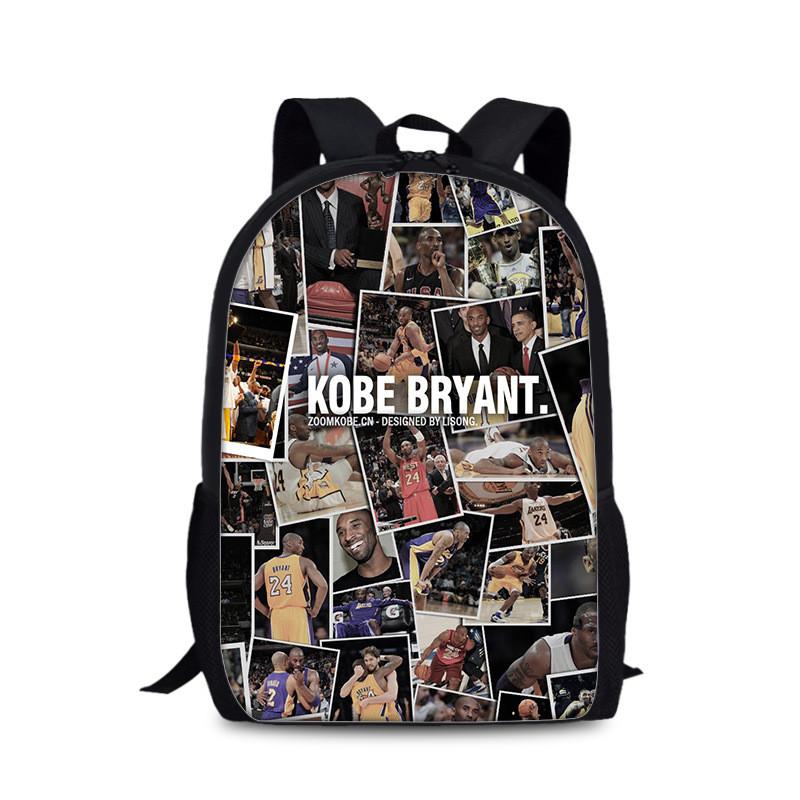 Школьный рюкзак Kobe Bryant из нейлона для повседневного использования и занятий спортом