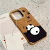 Cute Panda Pattern Phone Case For iPhone 17 Pro Max 16E 15 Pro 14 13 12 11 Mini AIR XS XR XS 8Plus  Phone Cover