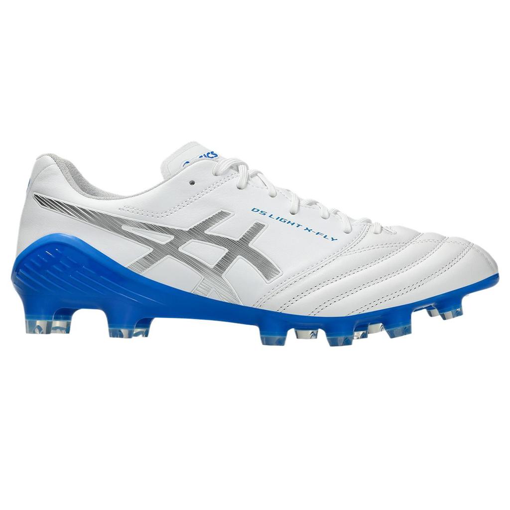 Asics Ds Light X-Fly 5 Comfortable Shock Absorption Soccer Shoes Men Soccer Shoes White Gray 1101A047-106