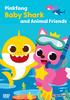 DVD Pinkfong Baby Shark и Друзья-Животные: Включает 63 песни, общая продолжительность 80 минут, в том числе Baby Shark (и другие треки).