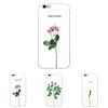 Чехол для мобильного телефона с узором тюльпанов и роз для iPhone 6 6s 7 7s, модный, прочный
