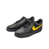 Nike Court Vision Lightweight And Breathable Low top Skateboard Shoes Unisex Black Gold DH2987-002(Team577-vision)