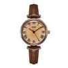 Gedi Retro Women's Waterproof Quartz Watch - Small Dial, Leather Strap, Ideal for Students