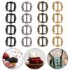 Girls Toys Doll Bags Accessories Pattern Belt Buttons Tri-glide Buckle Diy Dolls Buckles