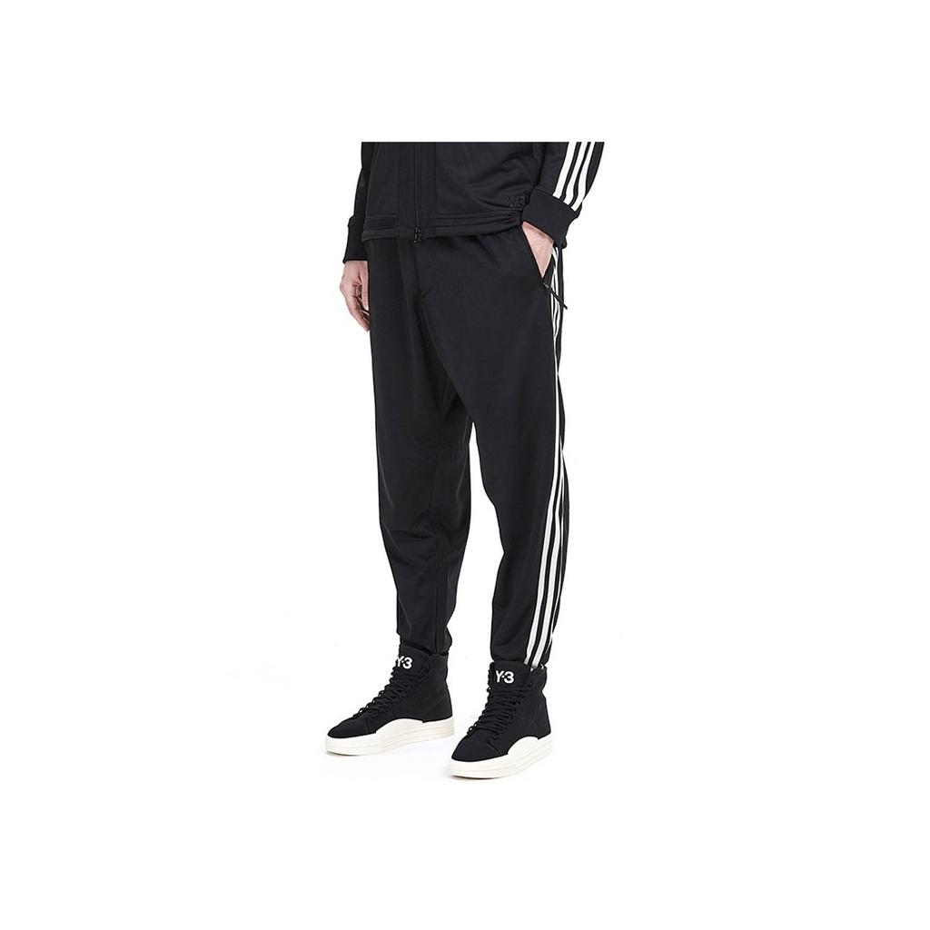 Y-3 FW21 Фирменные спортивные брюки с полосками по бокам, черные, унисекс, FJ0460
