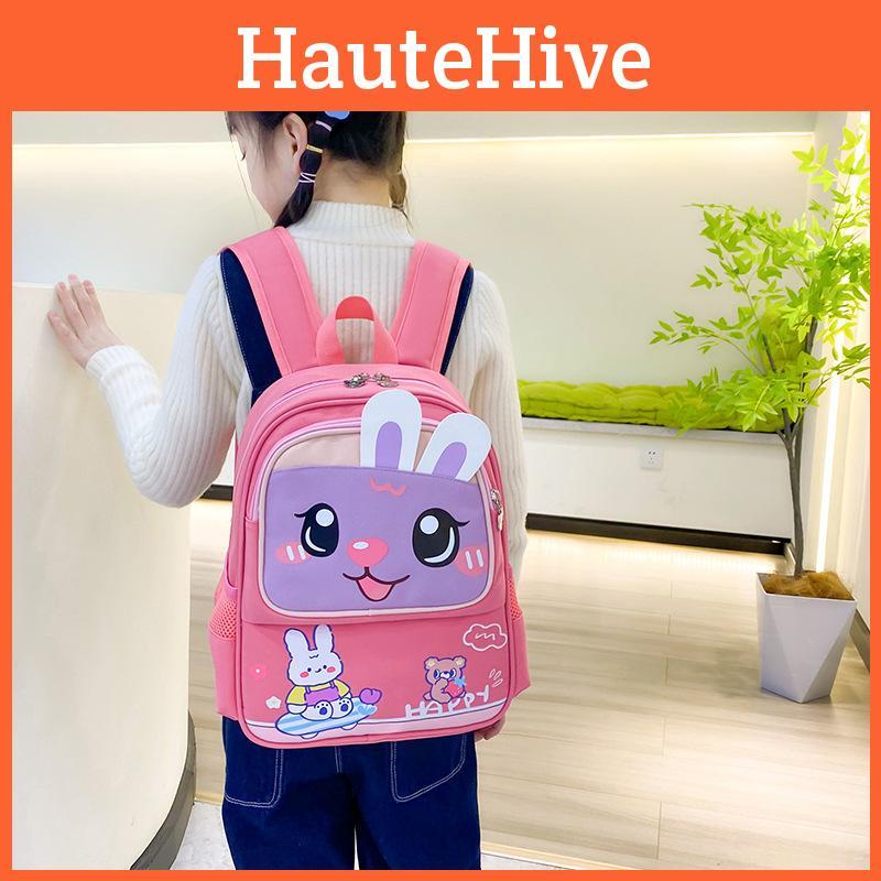 Cute Polyester Lining Children's School Bag For Boys And Girls Ages 2-6
