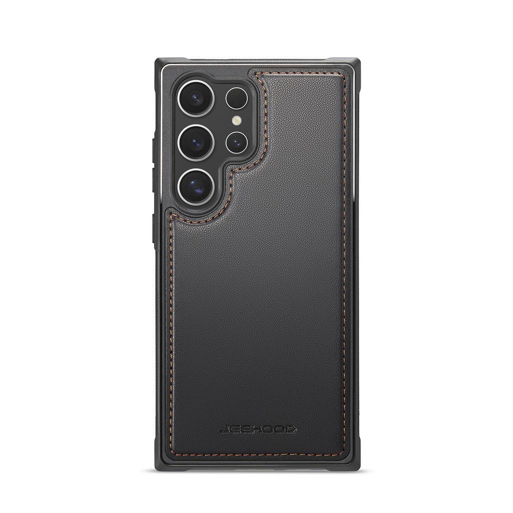 Магнитный Роскошный Кожаный Чехол Для Samsung Galaxy S24 Ultra S25 S26 S23 S22 Plus S21 S20 FE Note 20 Ultra A53 A54 A55 Жесткий Корпус