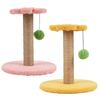 Лазалки для кошек в форме цветка избавляют от скуки натуральный сизаль устойчивая башня-когтеточка для котят товары для животных