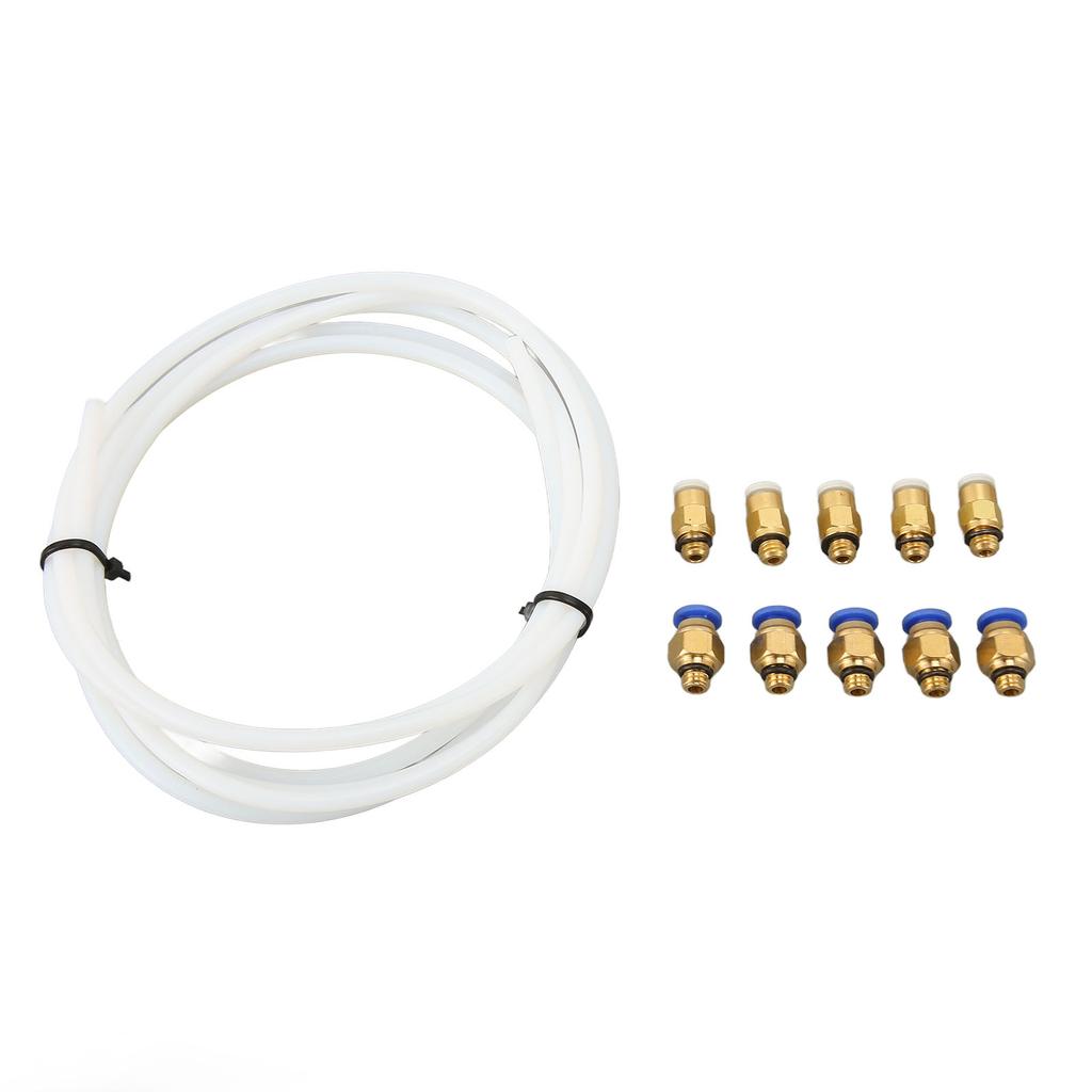 Трубка PTFE с пневматическими фитингами PC4 M6 KJH04 M6 для филамента 1,75 мм PLA ABS для 3D-принтера