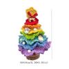 Finished Crochet Christmas Tree Decor Handmade Artificial Knitted Tabletop Ornament  Christmas Day