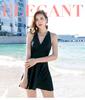 Swimsuit women's summer 1011 new one-piece sexy pure desire wind cover belly and thin swimsuit large size vacation swimsuit women