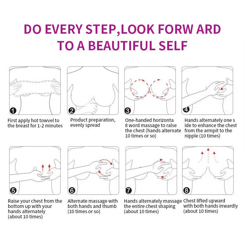 Масло для массажа груди папайей Масло для ухода за кожей тела