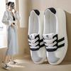 Маленькие белые туфли детские осенние новые корейская версия ins студенческие женские туфли повседневные спортивные универсальные кеды уличная съемка Q6