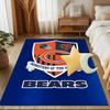 Chicago Bears  Rug Game Carpet, Floor Mat for Bedroom Living Room Entryway Rug, Home Decor Idea Gift for Christmas birthday