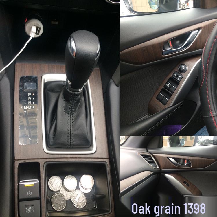 Carbon Fiber Gear Shift Decoration for Mazda CX-4 (2016-2018)