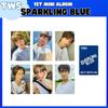 Kpop Альбомные фотокарточки TWS 1-й МИНИ SPARKLING BIUE LOMO Двусторонние Карточки Карточки на удачу YOUNGJAE HANJIN KYUNGMIN Коллекции для фанатов