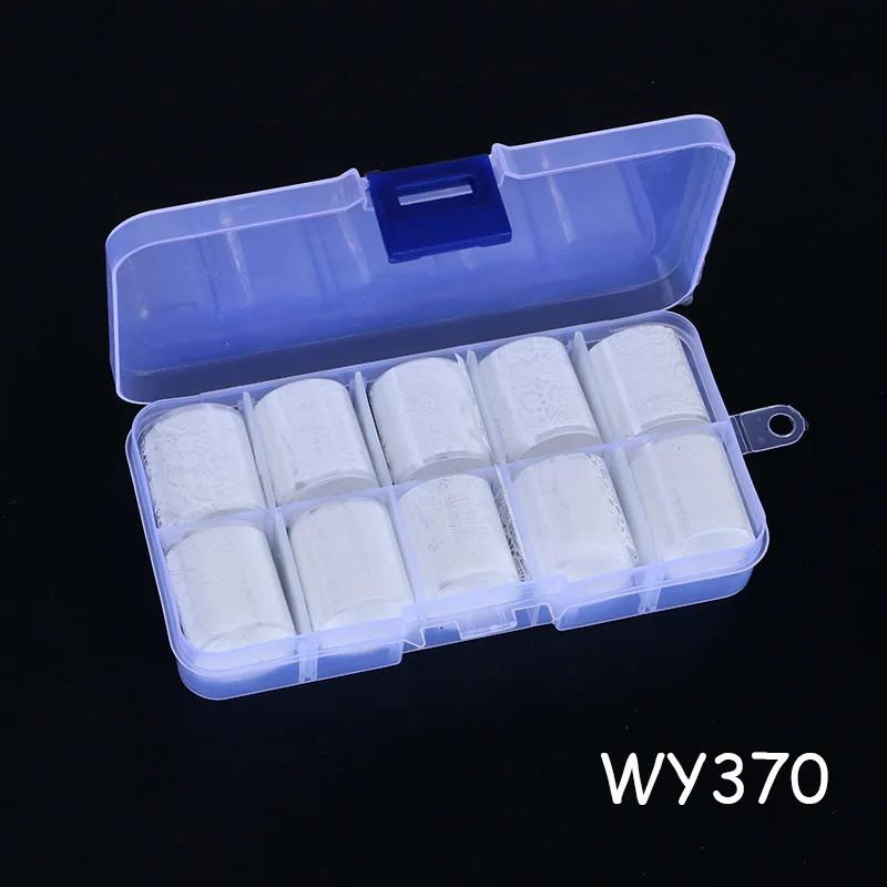 10 шт./кор. голографическая переводная фольга для ногтей, золотая пленка для слайдера, клейкая бумага, звездная наклейка для ногтей, набор для самостоятельного украшения